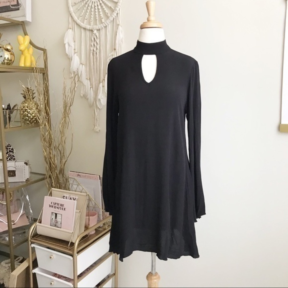 Elan Black swing dress